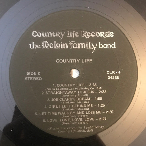 The McLain Family Band - Country Life - LP