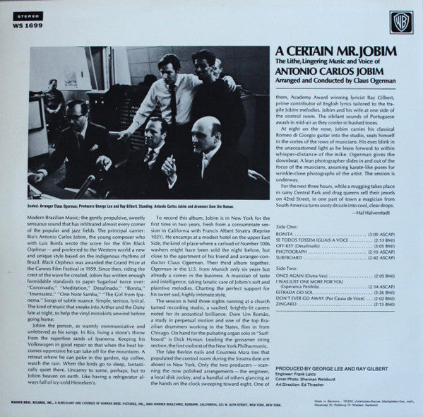 Antonio Carlos Jobim - A Certain Mr. Jobim - LP