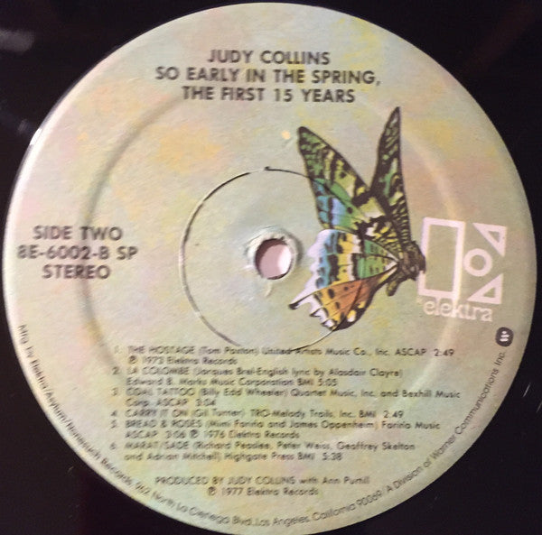 Judy Collins - So Early In The Spring, The First 15 Years - LP