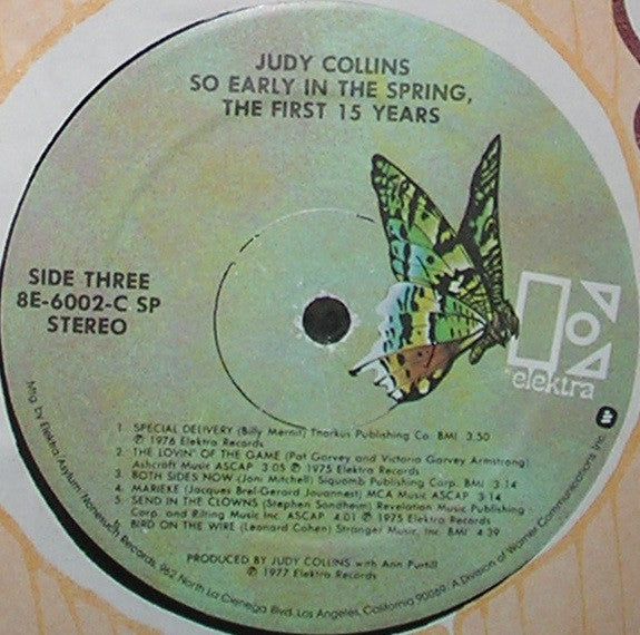 Judy Collins - So Early In The Spring, The First 15 Years - LP