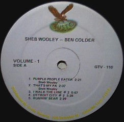 Sheb Wooley And Ben Colder - Greatest Hits Of Sheb Wooley Or Do You Say Ben Colder - LP
