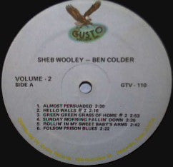 Sheb Wooley And Ben Colder - Greatest Hits Of Sheb Wooley Or Do You Say Ben Colder - LP