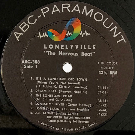 The Creed Taylor Orchestra - Lonelyville "The Nervous Beat"