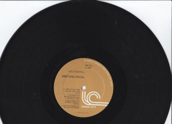 Helen Merrill - Something Special... - LP