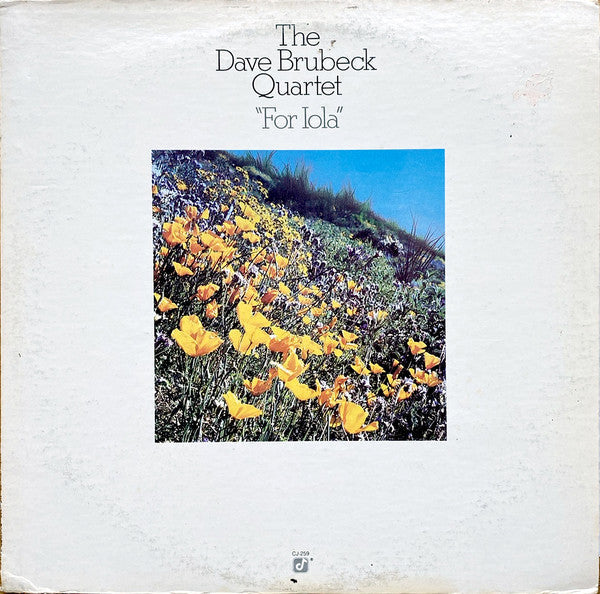 The Dave Brubeck Quartet - For Iola - LP
