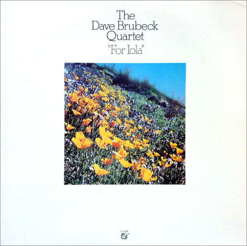 The Dave Brubeck Quartet - For Iola - LP