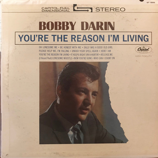 Bobby Darin - You're The Reason I'm Living - LP