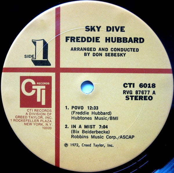 Freddie Hubbard - Sky Dive - LP