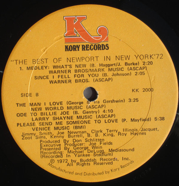 Various - The Best Of Newport In New York '72 (Volume 1) - LP