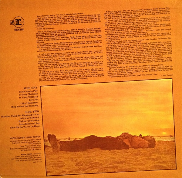 Noel Harrison - Santa Monica Pier - LP