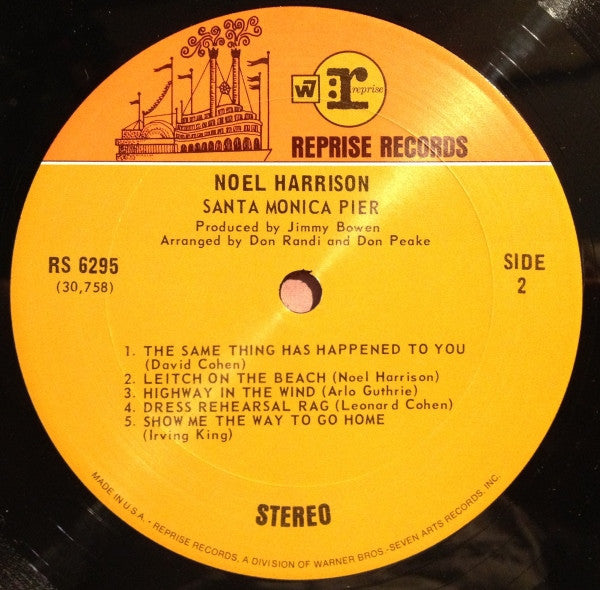 Noel Harrison - Santa Monica Pier - LP