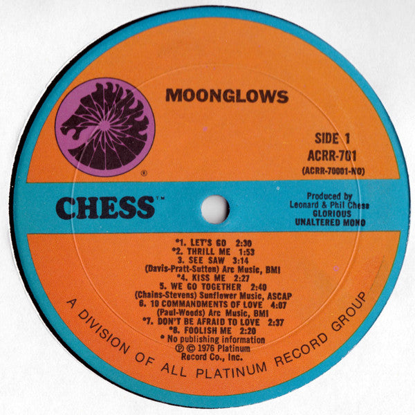 Moonglows* - Moonglows - LP