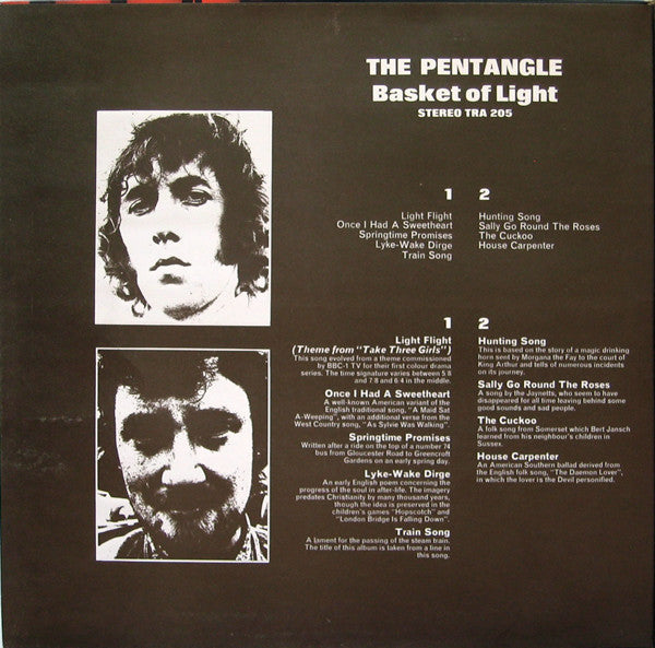 Pentangle - Basket Of Light