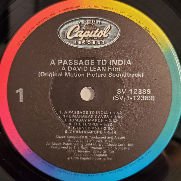 Maurice Jarre - A Passage To India (Original Motion Picture Soundtrack) - LP