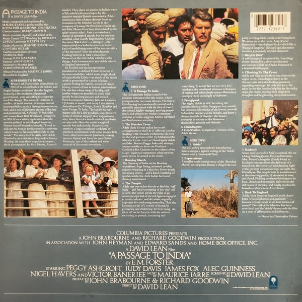 Maurice Jarre - A Passage To India (Original Motion Picture Soundtrack) - LP