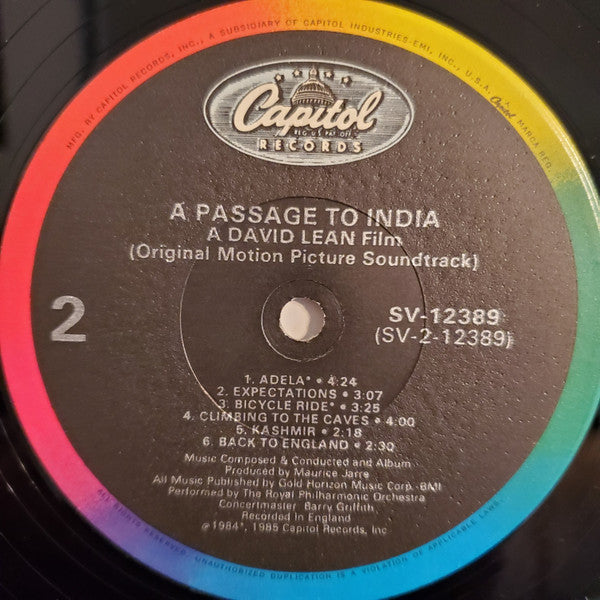 Maurice Jarre - A Passage To India (Original Motion Picture Soundtrack) - LP