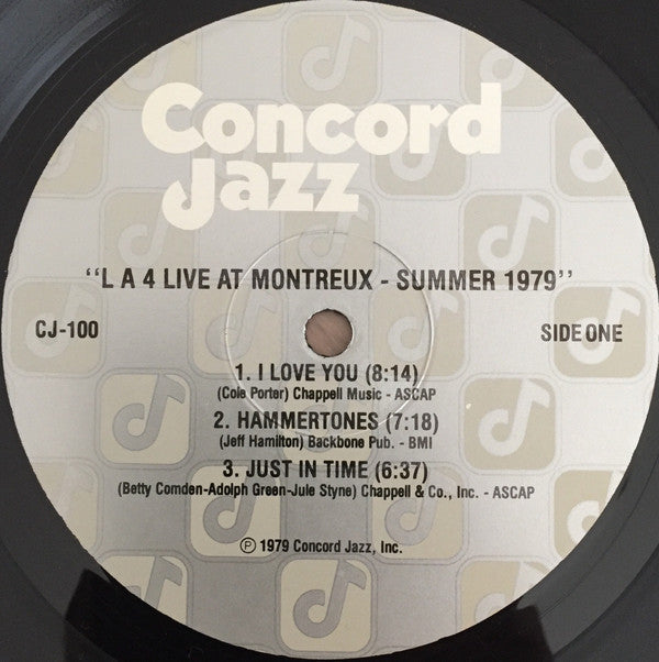 LA4 - Live At Montreux - LP