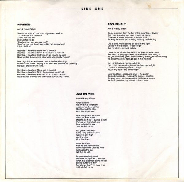 Heart - Magazine - LP