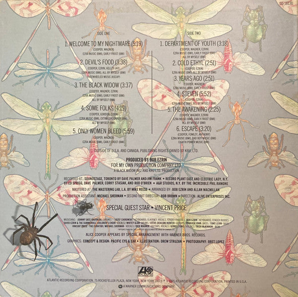 Alice Cooper  - Welcome To My Nightmare - LP
