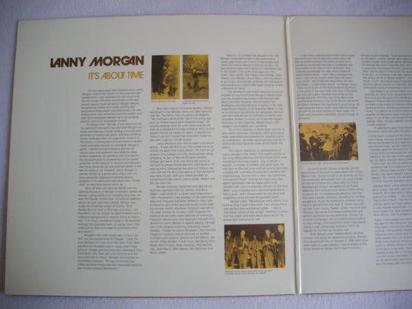 Lanny Morgan - It's About Time - LP