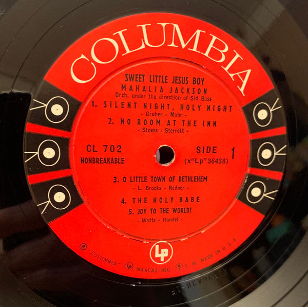 Mahalia Jackson - Sweet Little Jesus Boy - LP
