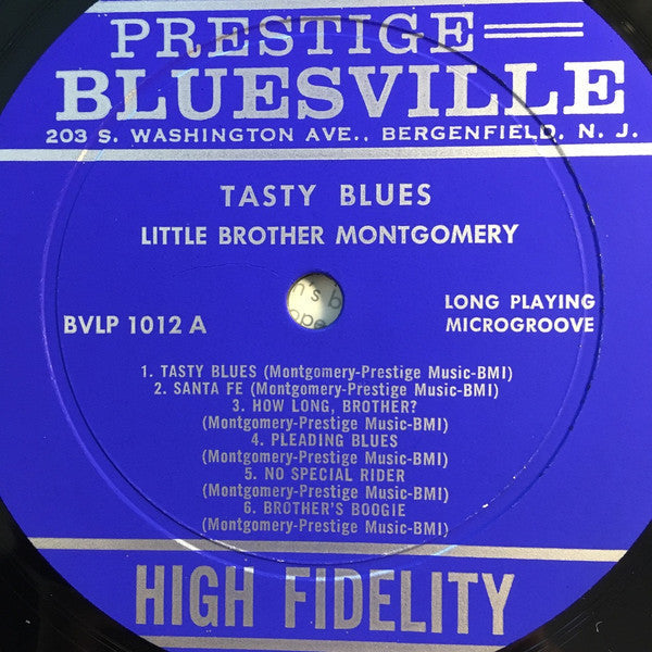 Little Brother Montgomery - Tasty Blues - LP