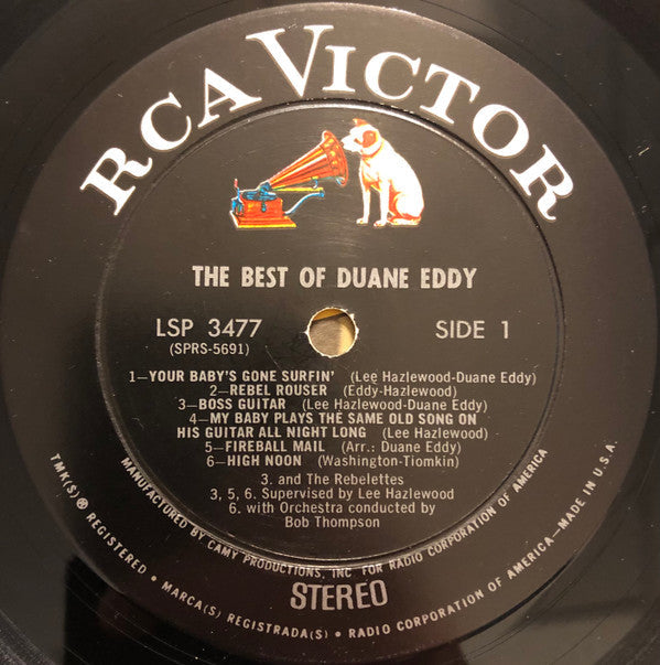 Duane Eddy - The Best Of Duane Eddy - LP