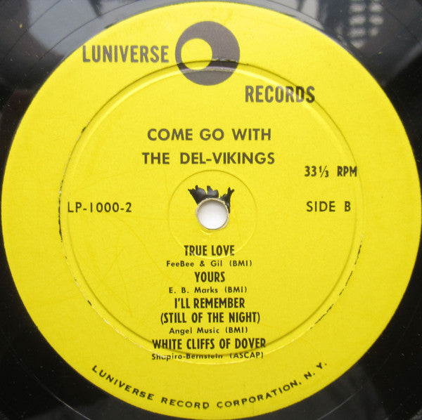 The Del Vikings* - Come Go With The Del Vikings - LP
