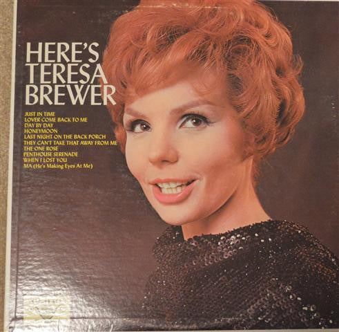 Teresa Brewer - Here's Teresa Brewer - LP