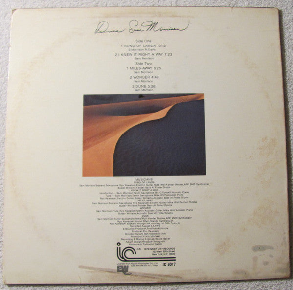 Sam Morrison - Dune - LP