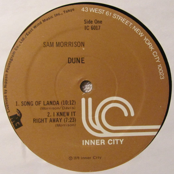 Sam Morrison - Dune - LP