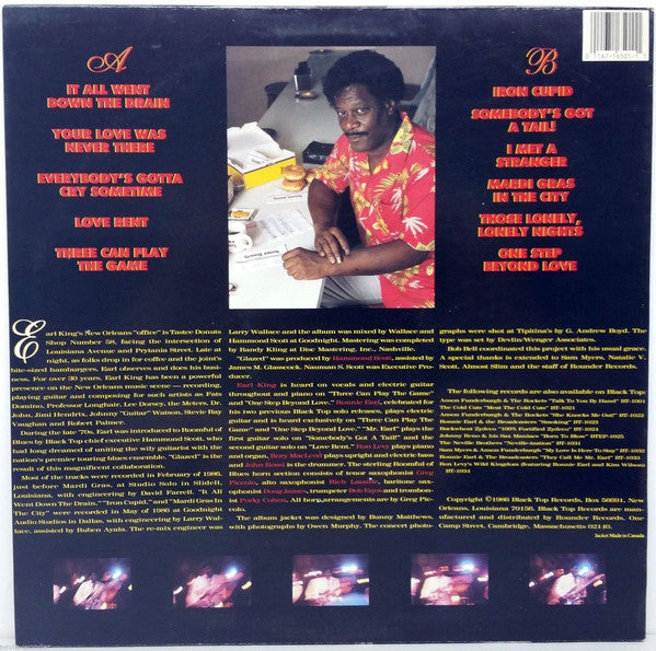 Earl King & Roomful Of Blues - Glazed - LP