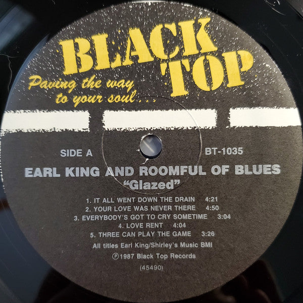 Earl King & Roomful Of Blues - Glazed - LP