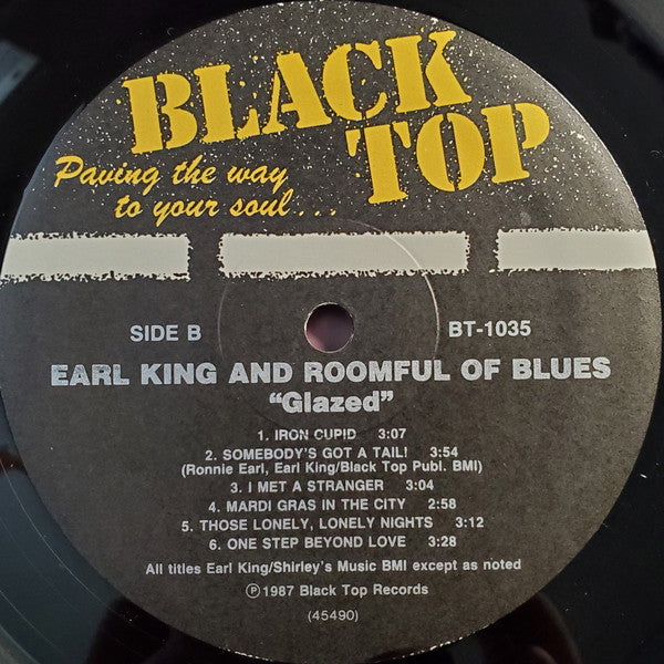 Earl King & Roomful Of Blues - Glazed - LP