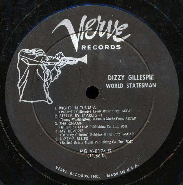 Dizzy Gillespie - World Statesman - LP