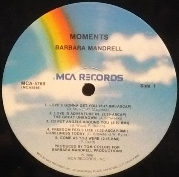 Barbara Mandrell - Moments - LP