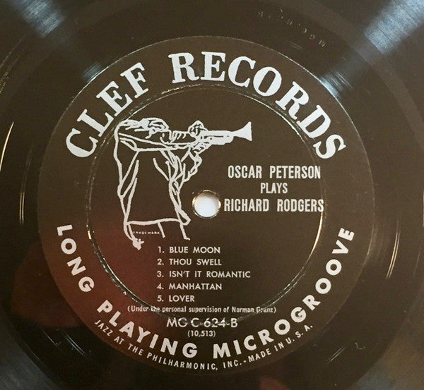 Oscar Peterson - Oscar Peterson Plays Richard Rodgers - LP