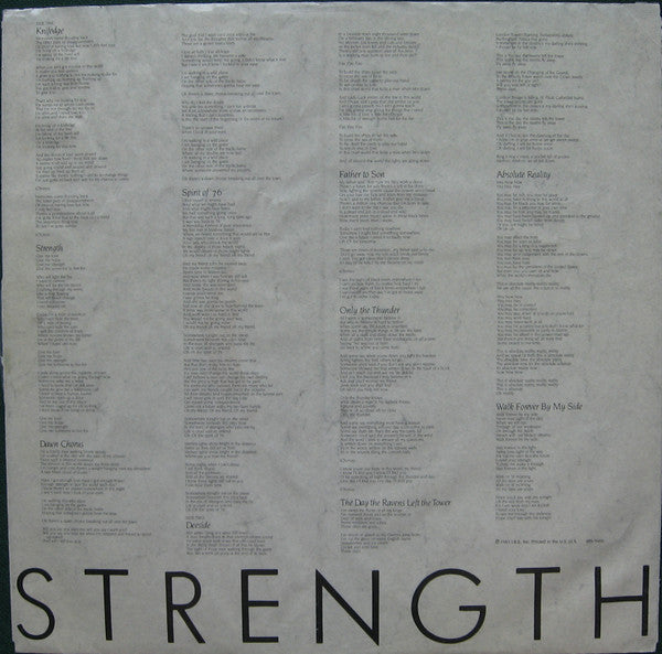 Alarm* - Strength - LP