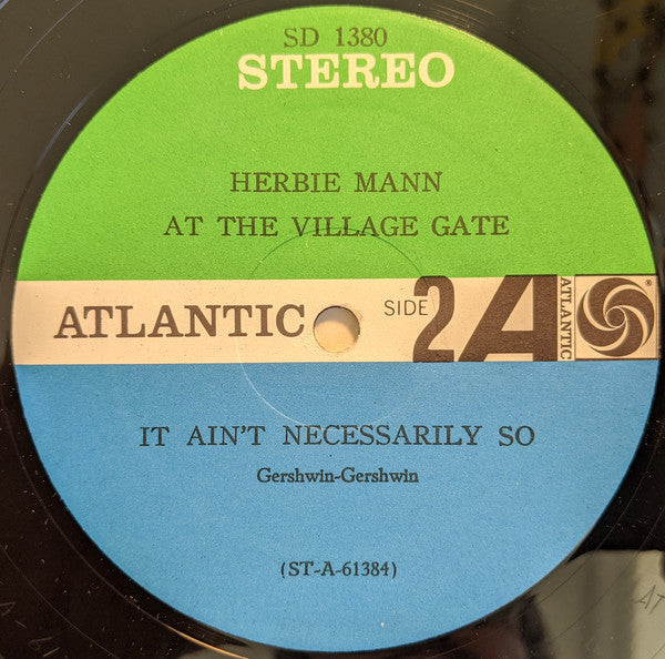 Herbie Mann - Herbie Mann At The Village Gate - LP