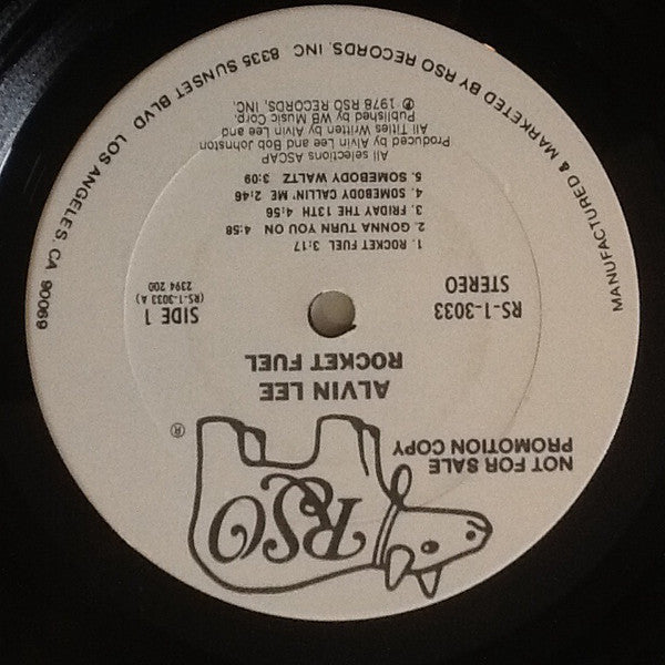 Alvin Lee & Ten Years Later - Rocket Fuel - LP