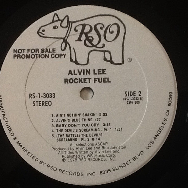 Alvin Lee & Ten Years Later - Rocket Fuel - LP