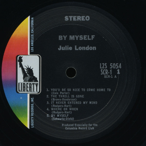 Julie London - By Myself - LP