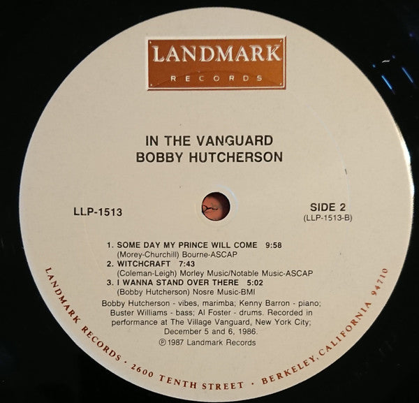 Bobby Hutcherson - In The Vanguard - LP