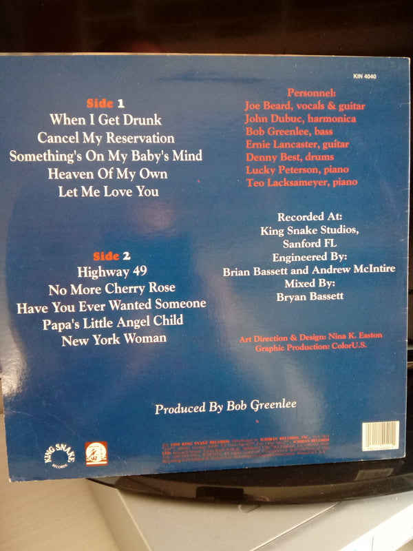 Joe Beard - No More Cherry Rose - LP