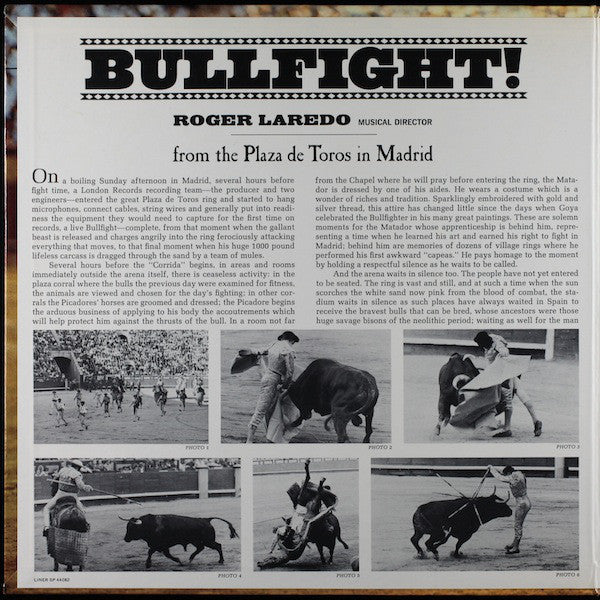 Roger Laredo - Bullfight! - LP