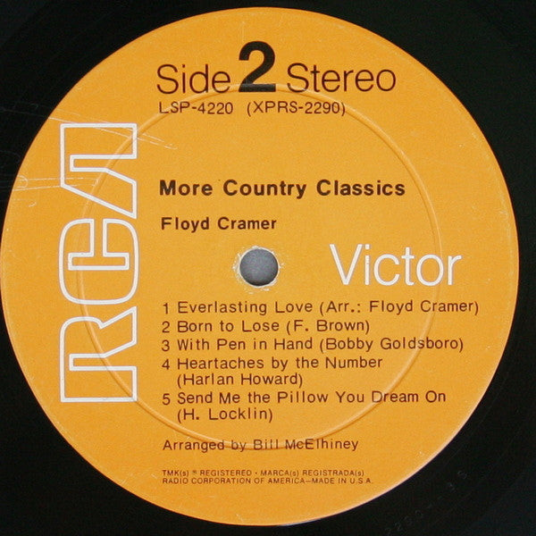 Floyd Cramer - More Country Classics - LP
