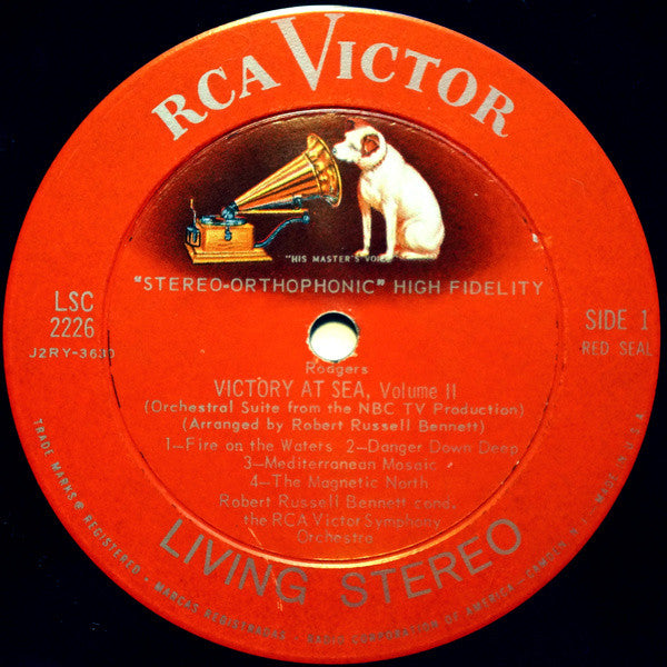Richard Rodgers, Robert Russell Bennett - Victory At Sea Vol. 2 - LP