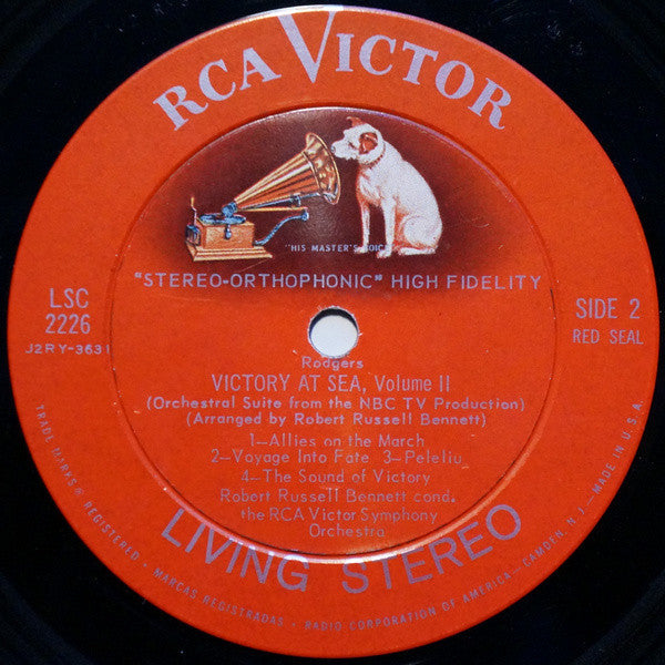 Richard Rodgers, Robert Russell Bennett - Victory At Sea Vol. 2 - LP