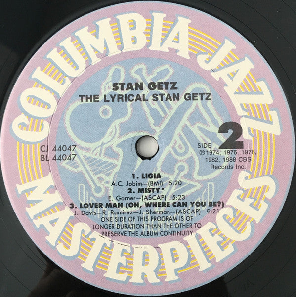 Stan Getz - The Lyrical Stan Getz - LP