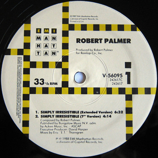 Robert Palmer - Simply Irresistible (Extended Version) - LP